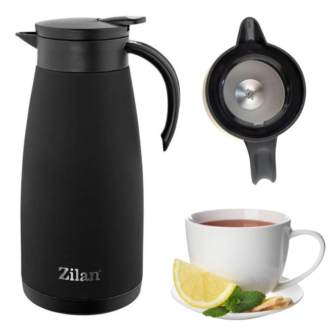 Термос-чайник Zilan ZLN0781B, 1.5L, тройна ізоляція, фото 1
