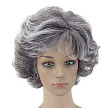 Перука Gloria, пепельний блонд омбре, термоволокно DC A1, 1717A, фото 3