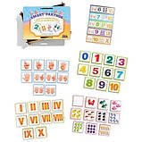 Пазл-сортер "SMART СЧЕТ" Розвивальна дерев'яна іграшка (ПСФ097), фото 2