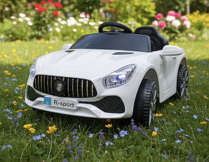 Дитячий автомобіль кабріолет на білому акумуляторі Cabrio B3