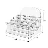 Підставка EKOSTAR для пробників із акрила 164х155х155, фото 3