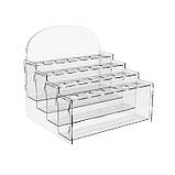 Підставка EKOSTAR для пробників із акрила 164х155х155, фото 2