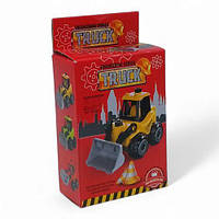 Конструктор пластиковий "Трактор. Бульдозер", жовтий