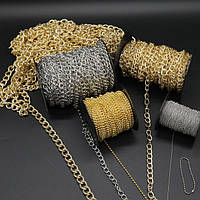 Ланцюжки і шнурки для декупажу. Браслети.