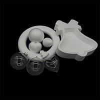 Заготовки із пінопласту та акрила.