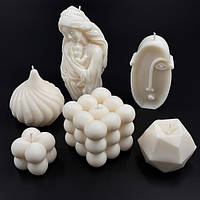 Фігурні інтер'єрні свічки.