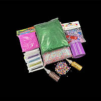 Камінчики, Пісок декоративний, Блискітки