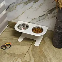 Столики з мисками для собак