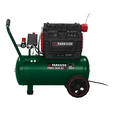 Компресор повітряний портативний Parkside 50 л ( 1800 Вт / 10 бар / 260 л/хв  / Гарантія 12м )