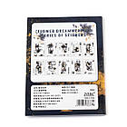 Наклейки Квіти та плівка 20листів NKL189, фото 2