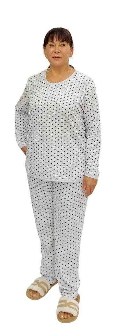 Бавовняна піжама на байці, фото 1