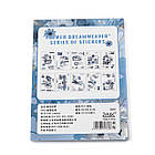 Наклейки Квіти та рамки 20листів NKL190, фото 2