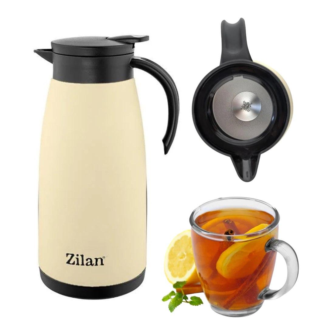 Термос-чайник Zilan ZLN0783C, 1.5L, тройна ізоляція, фото 1
