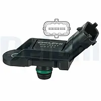 Delphi PS10141 Датчик тиску у впускному колекторі Suzuki Swift IV, Ignis II, Wagon R+, Swift III, Splash; Fiat Grande Punto