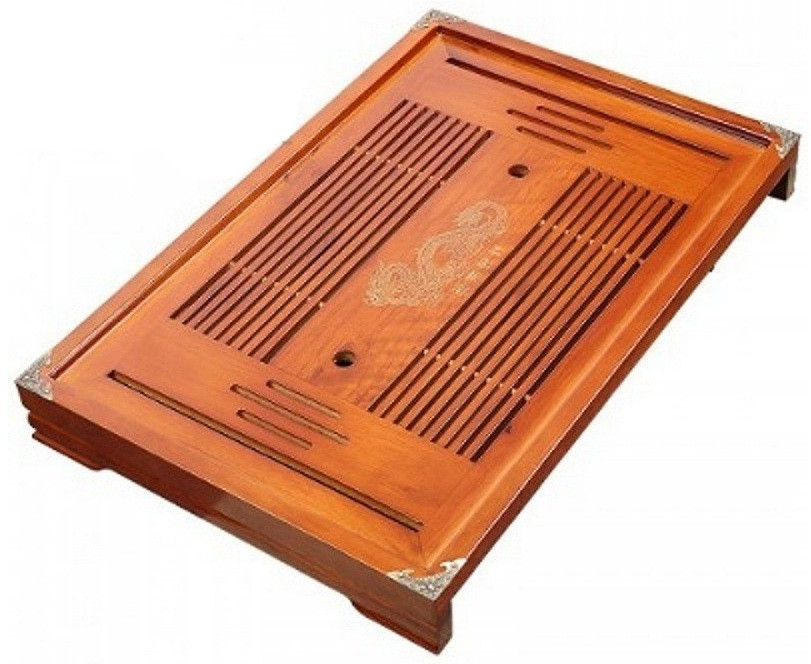 Чайний столик Чабань Xinzhu Dragon Teapot Table 51х34х6 см.