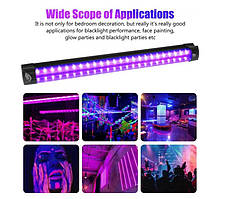 Світлодіодна лінійна подвійна УФ лампа T5 5W 2*24 LED