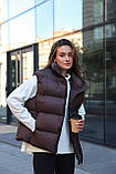 Жіночий демісезонний жилет оверсайз, фото 3