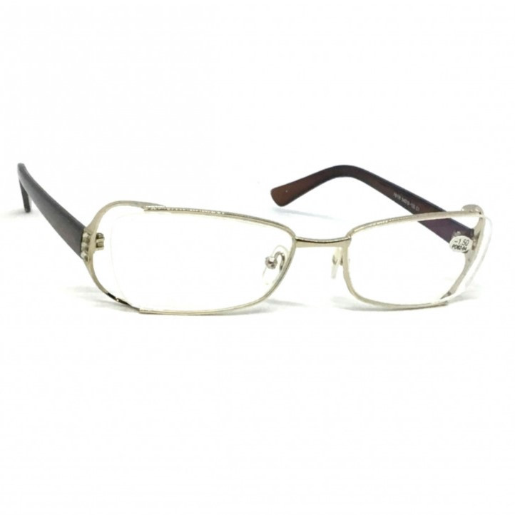 Жіночі металеві окуляри 8105 з бліковою лінзою