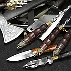 Набір шампурів "Йотун" – Розкішний комплект для барбекю на 31 предмет, фото 5