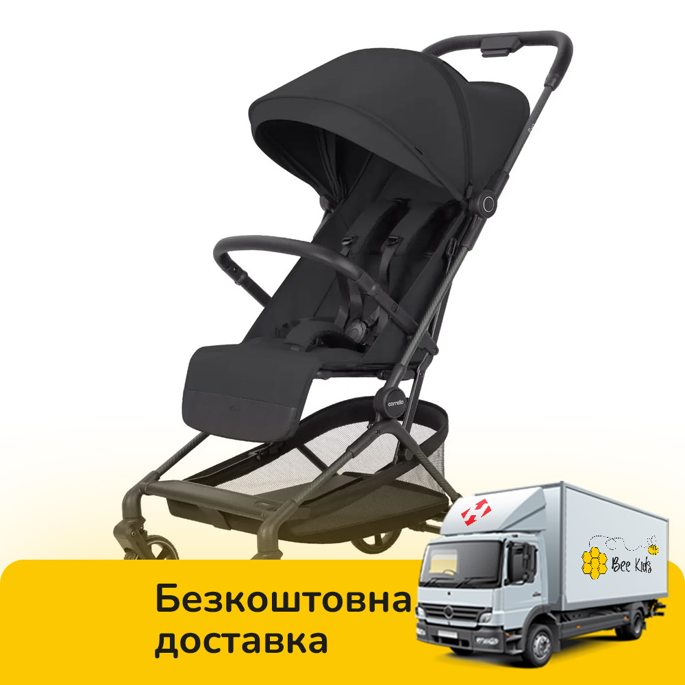 Коляска прогулянкова CARRELLO Evo CRL-5533 Inkstone Black Чорна, фото 1