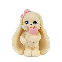 Шоколадна фігурка "Лапуля №2" біло-рожева