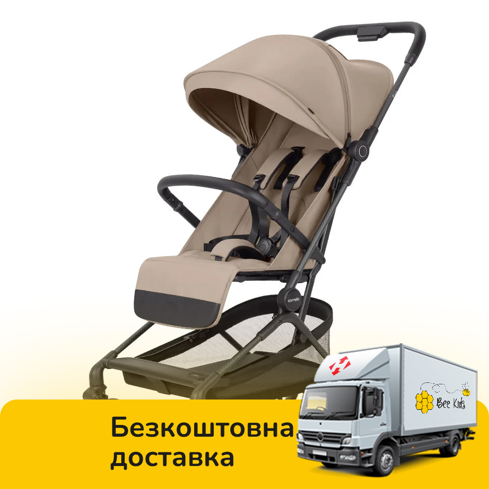 Коляска прогулянкова CARRELLO Evo CRL-5533 Parchment Beige Бежевий, фото 1