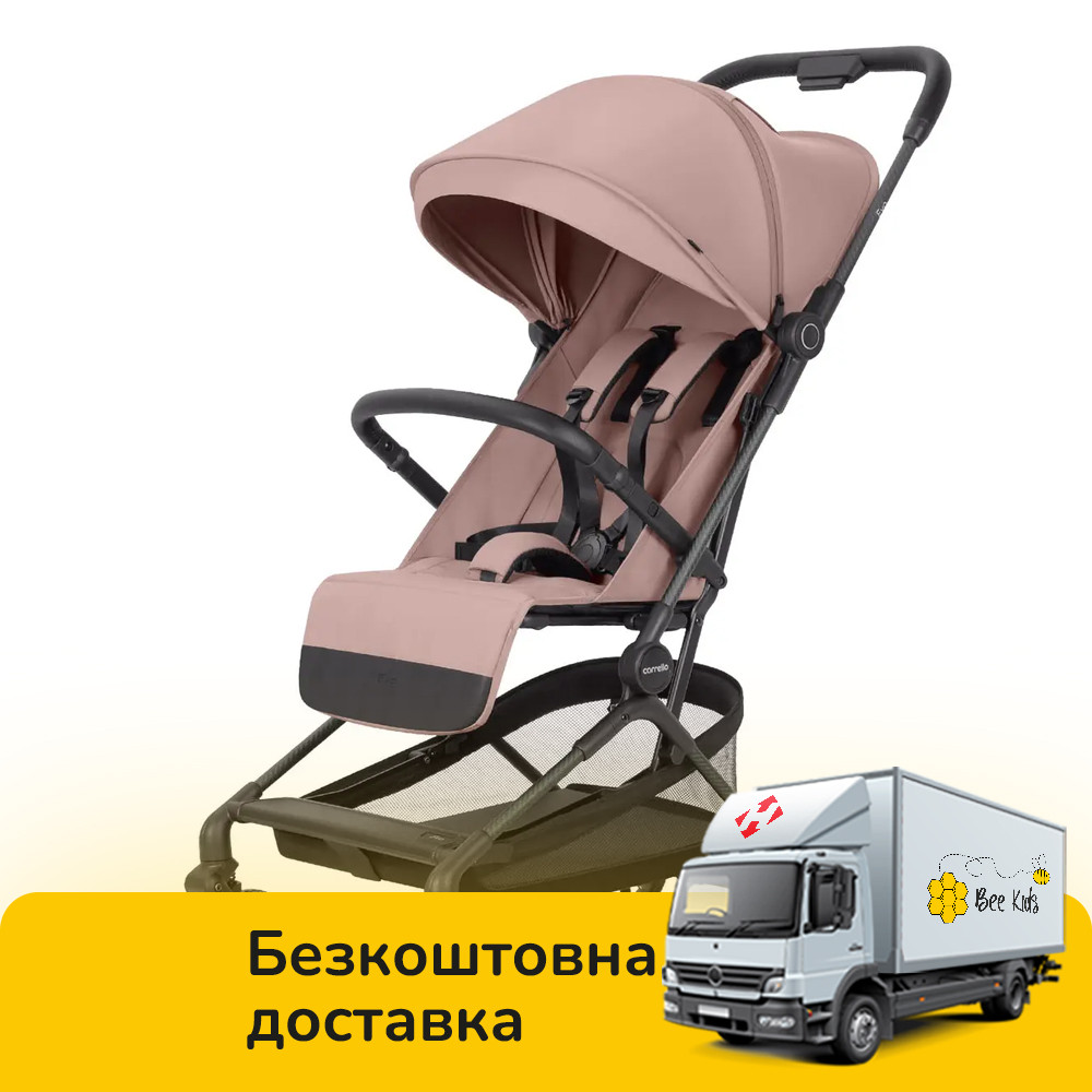 Коляска прогулянкова CARRELLO Evo CRL-5533 Vibrant Pink Рожева, фото 1