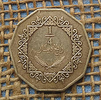 1/4 динара 2009 року. Лiвiя