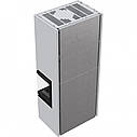 Камін Kratki SIMPLE 12 BS права в обудові BOX стальний - білий, фото 4