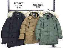 Оптом підліткові зимові куртки для хлопчиків оптом Nature