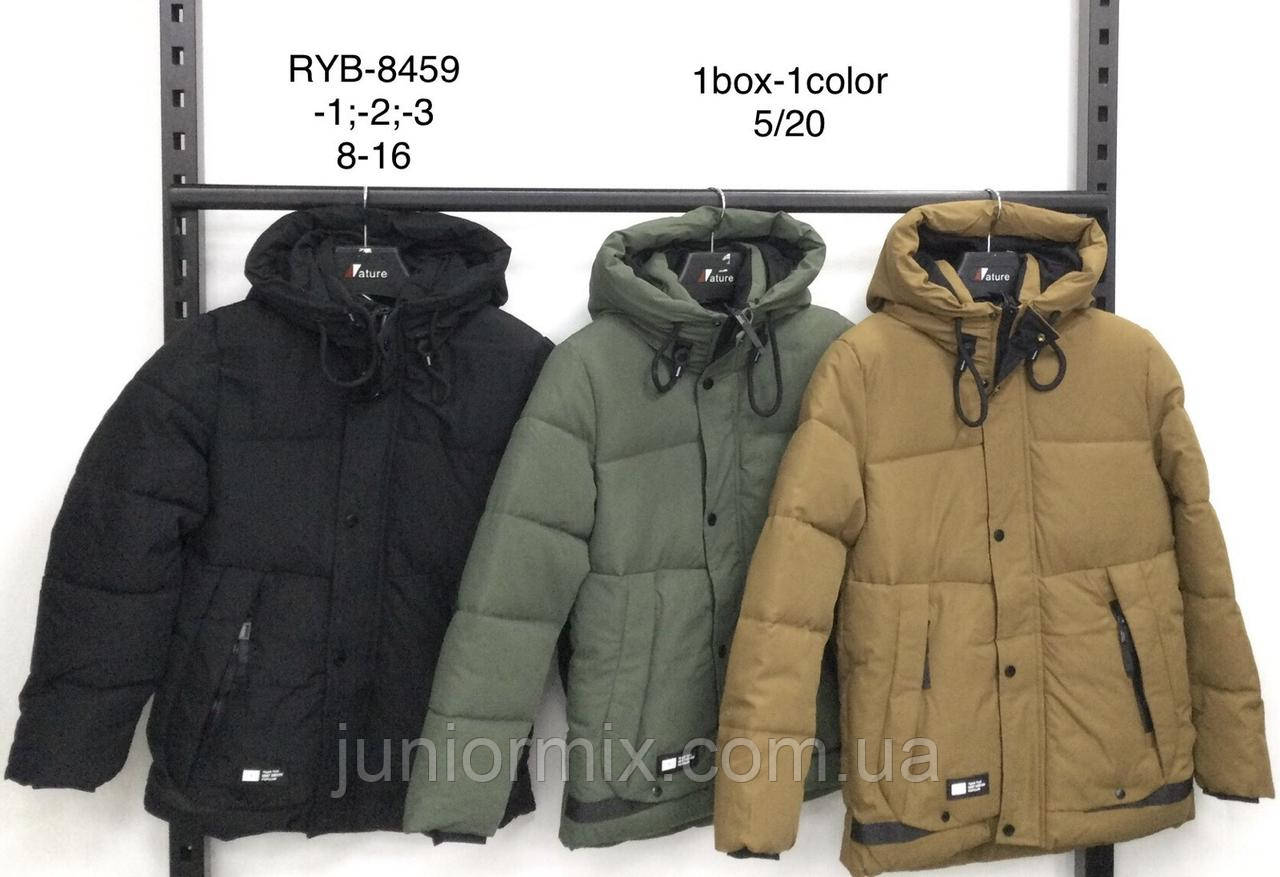 Оптом підліткові куртки для хлопчиків NATURE.