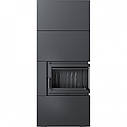 Камін Kratki SIMPLE 12 BS права в корпусі BOX сталевий - чорний, фото 5