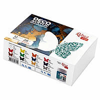 Фарба акрилова Rosa Talent набір 12 кв. по 20 мл матова та металік 90747266