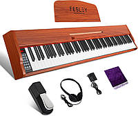 Цифрове піаніно Fesley FEP300 MH (педаль, пюпітр, навушники, накидка, блок живлення)
