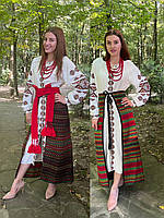 Український вишитий костюм-трійка на 2 сторони "'Зваба"
