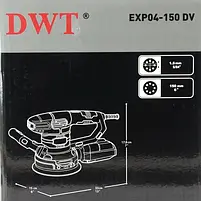 Ексцентрикова шліфувальна машина DWT EXP04-150 DV, фото 10