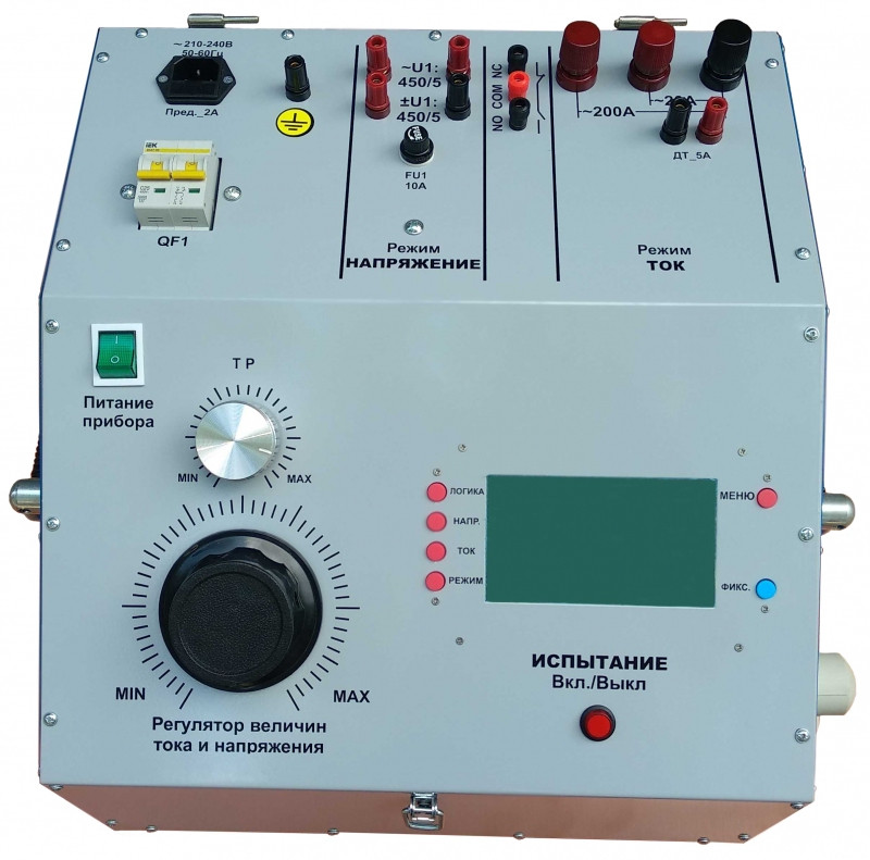 Пристрій перевірки простих захистів та автоматичних вимикачів УПЗ 450/3000 | DTE-450/2000