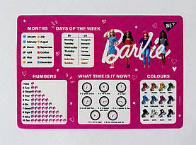 Підкладка настільна Barbie англійська (492056) YES