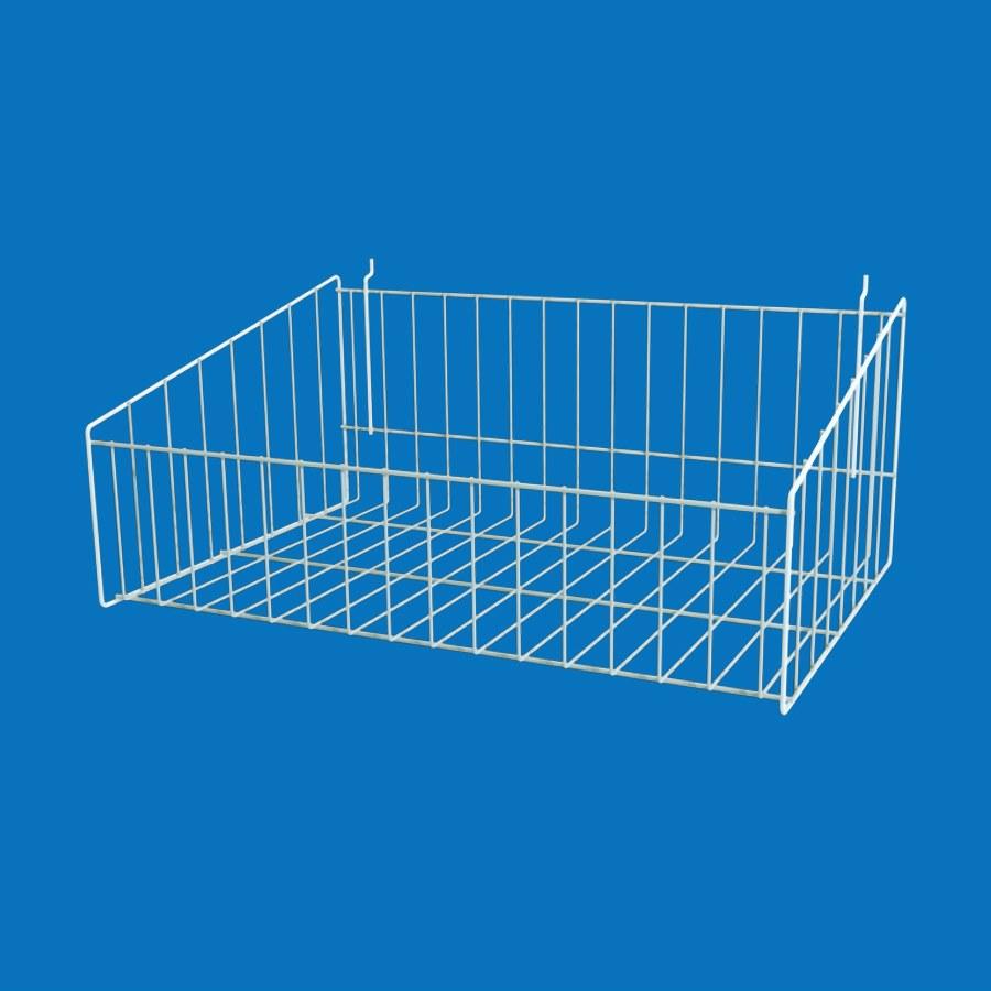 Кошик сітчастий для перфо стійок 500х220, Брендовий