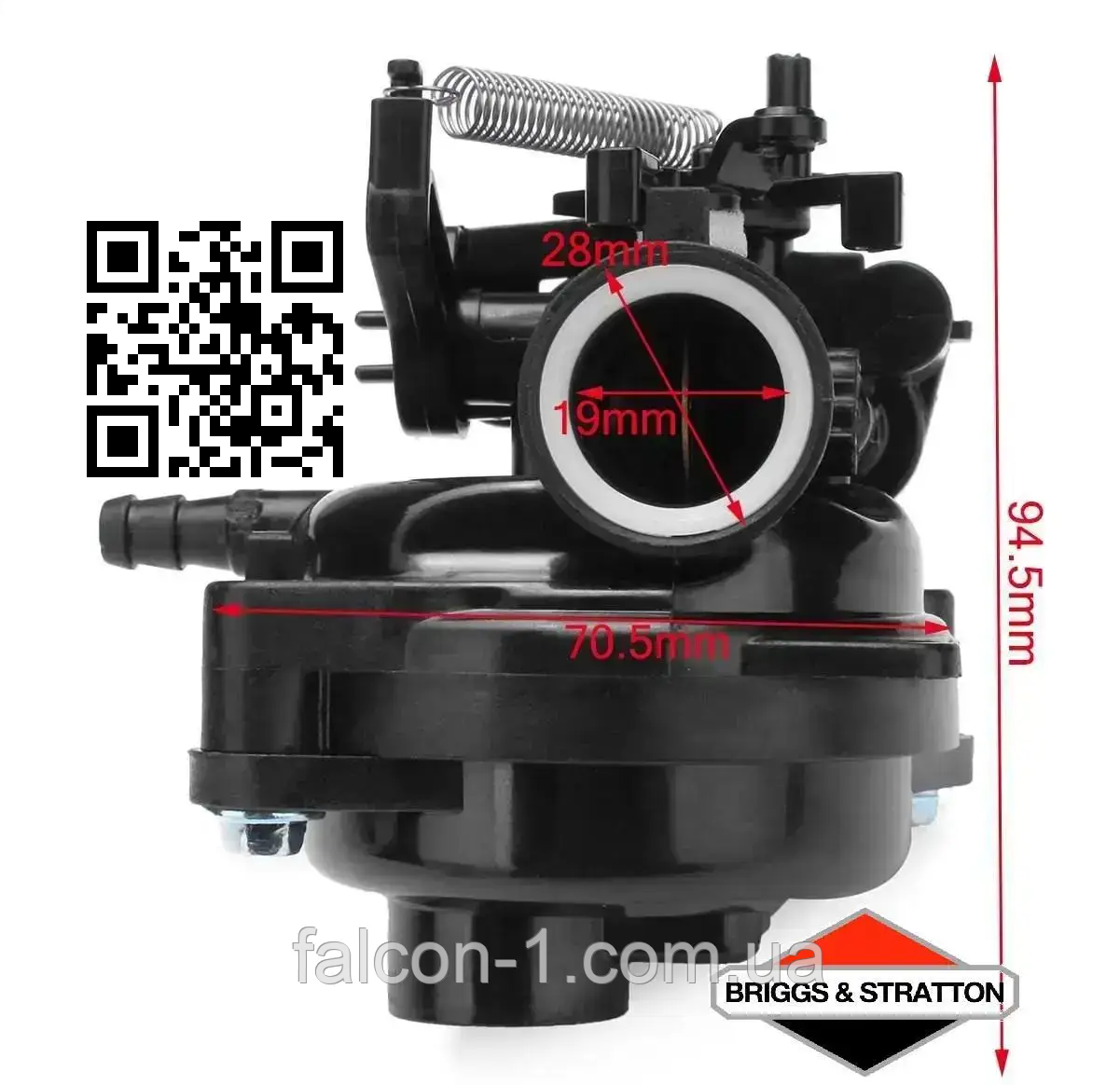 Карбюратор на Stiga 55 MTD Poulan Craftsman STH Briggs Stratton 84001033 series 550EX 625EX 675ЕХi 670 725EXi 799584 594058 592361