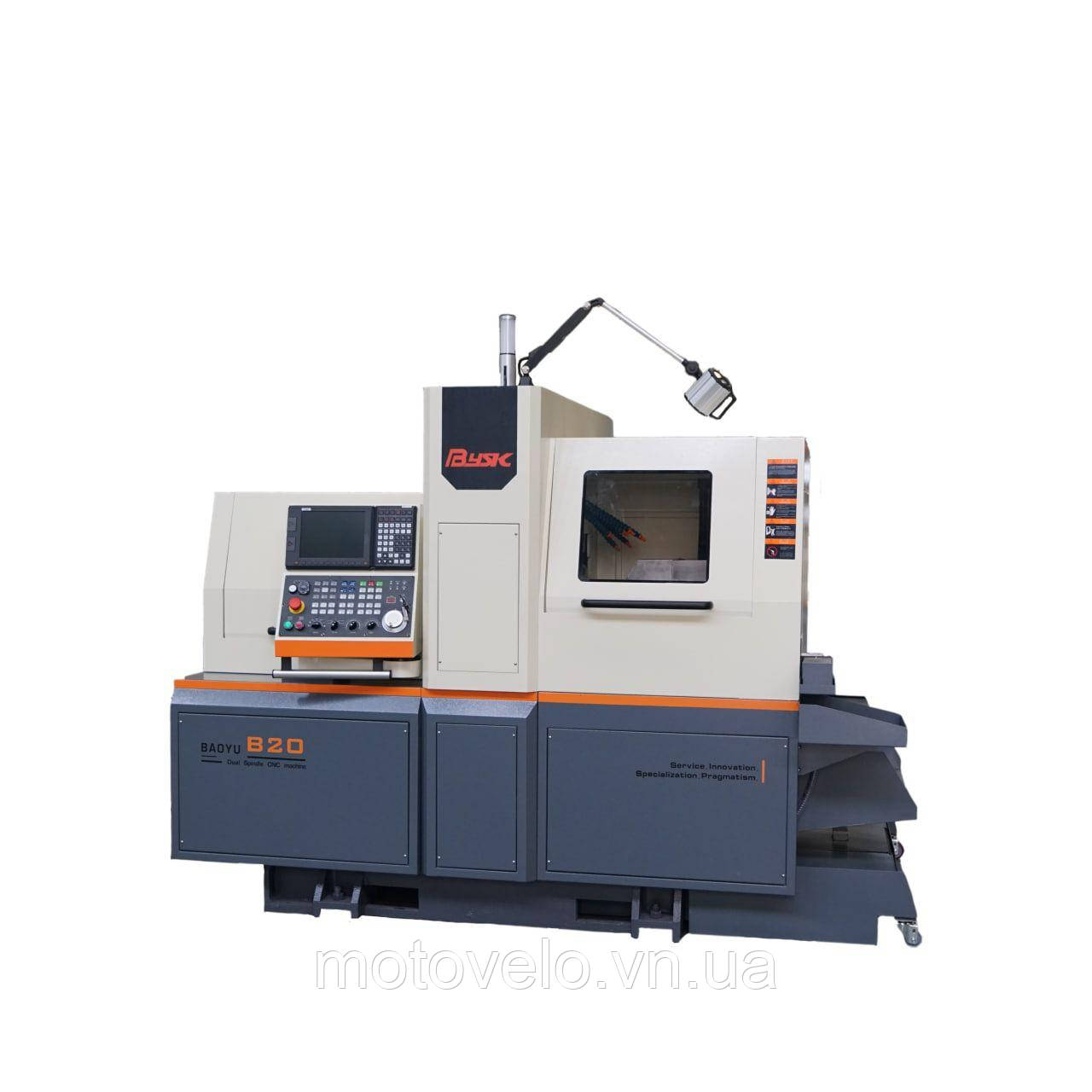 Токарний верстат ЧПУ швейцарського типу BYSK B20