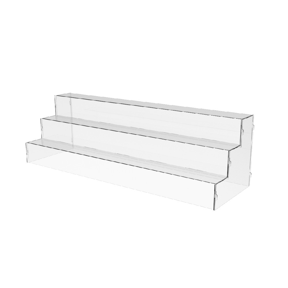 Товарна горка EKOSTAR на 3 сходи з акрилу 500x150x150, фото 1