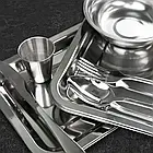 Набір шампурів "Серце Вікінга" – 39 предметів у дерев'яному кейсі з кейсом-трансформером, фото 5