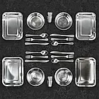 Набір шампурів "Серце Вікінга" – 39 предметів у дерев'яному кейсі з кейсом-трансформером, фото 7