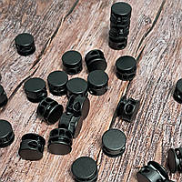 Фіксатор(регулятор) для шнурків чорний 13,5мм