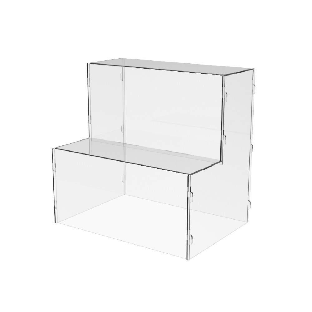 Товарна горка EKOSTAR на 2 сходи з акрилу 200x150x200, фото 1