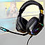 Ігрові навушники для ПК CYBERPUNK CP-007 Ігрові навушники накладні з мікрофоном Ігрова гарнітура, фото 10