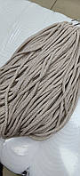 Шнур круглий бавовняний ХБ Молоко 6 мм моток 100 м