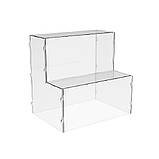 Товарна горка EKOSTAR на 2 сходи з акрилу 200x150x200, фото 2