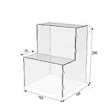 Товарна горка EKOSTAR на 2 сходи з акрилу 150x150x200, фото 3